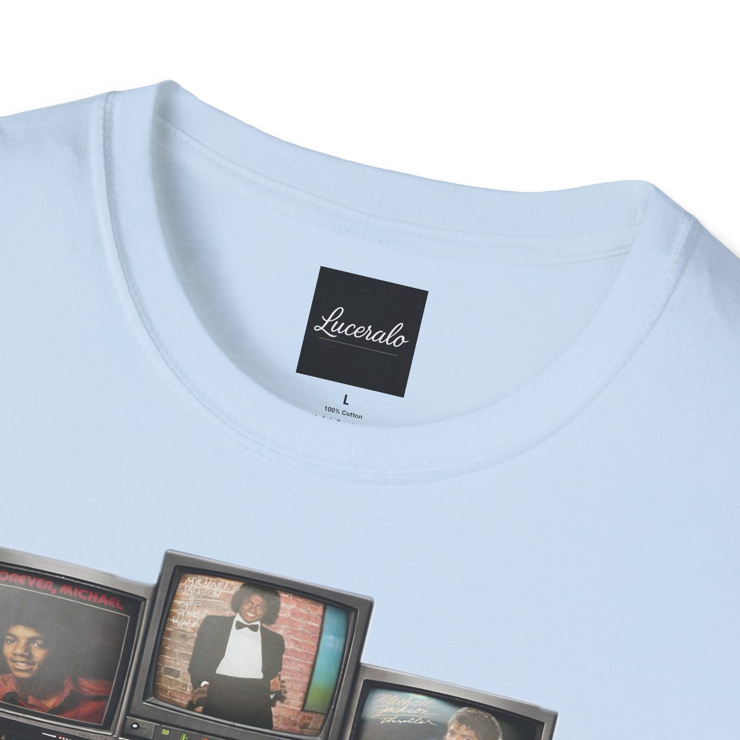 Michael Jackson Retro TV Collage T-Shirt