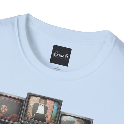Michael Jackson Retro TV Collage T-Shirt