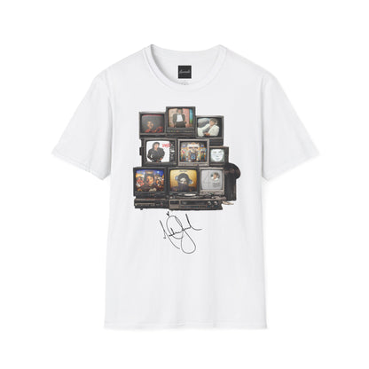Michael Jackson Retro TV Collage T-Shirt