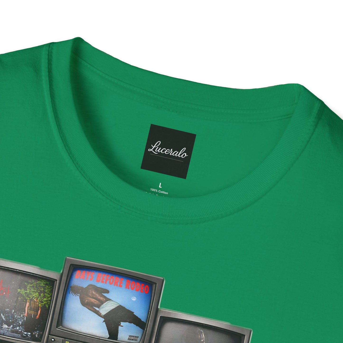 Travis Scott Retro TV Stack Collage T-Shirt
