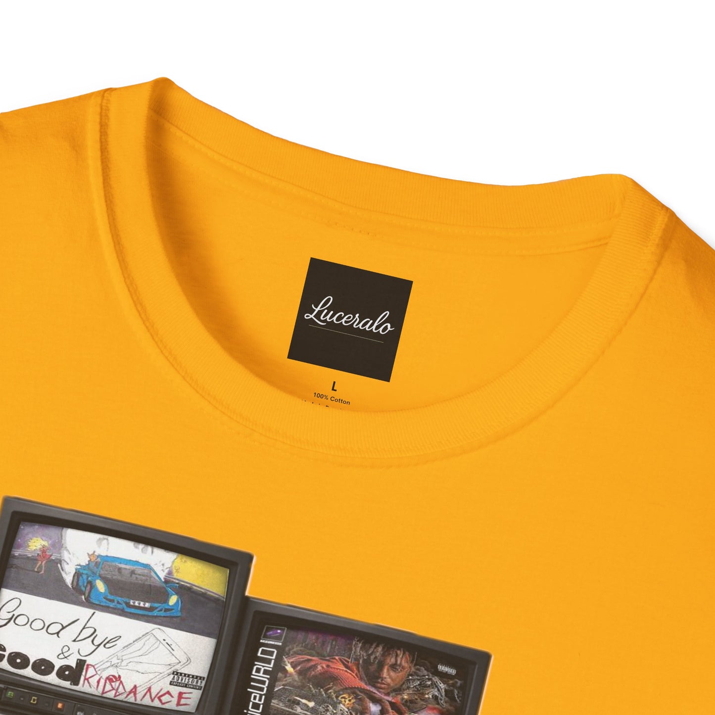 Juice Wrld Retro TV Stack Collage T-Shirt