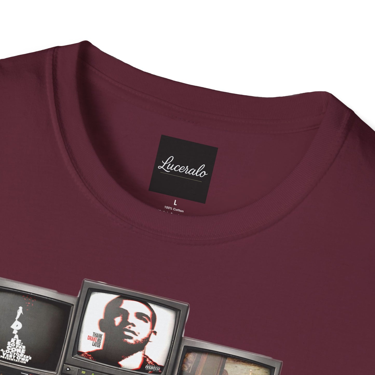 Drake Retro TV Stack Collage T-Shirt