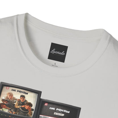 One Direction Retro TV Stack Collage T-Shirt