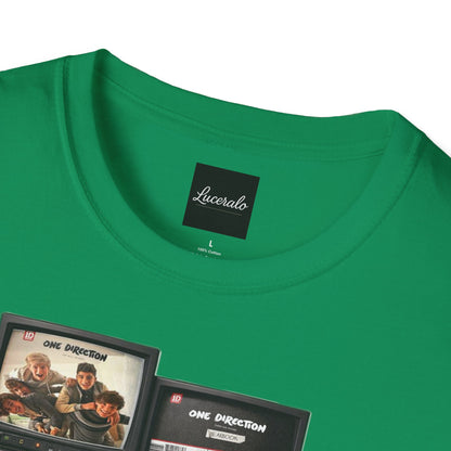 One Direction Retro TV Stack Collage T-Shirt
