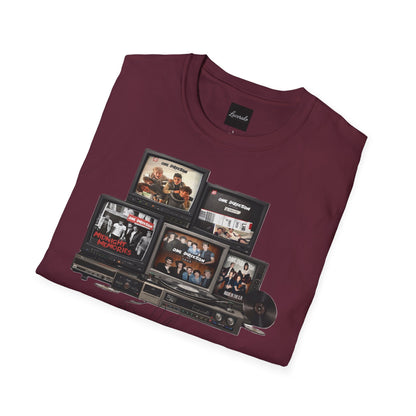 One Direction Retro TV Stack Collage T-Shirt