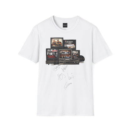 One Direction Retro TV Stack Collage T-Shirt