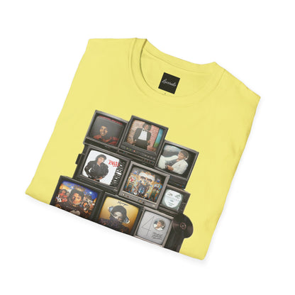 Michael Jackson Retro TV Collage T-Shirt
