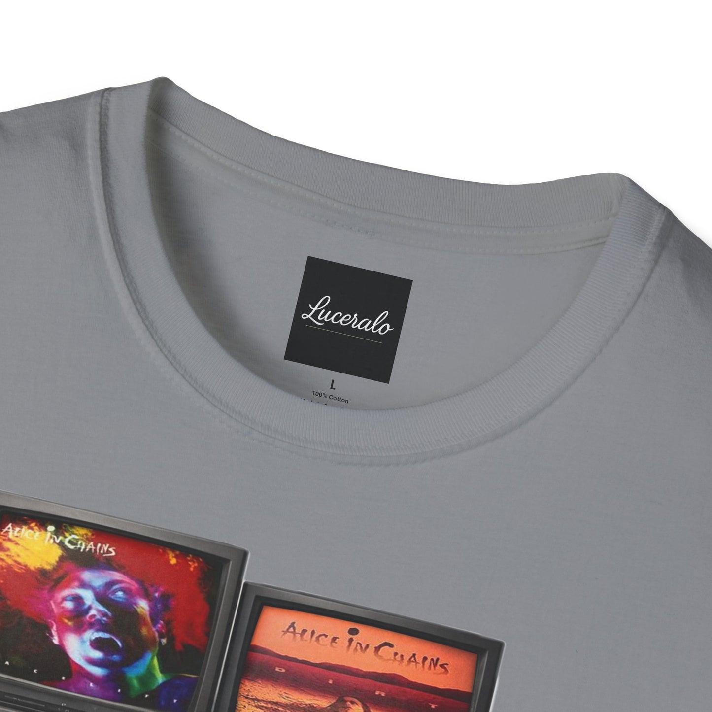 Alice in Chains Retro TV Stack Collage T-Shirt