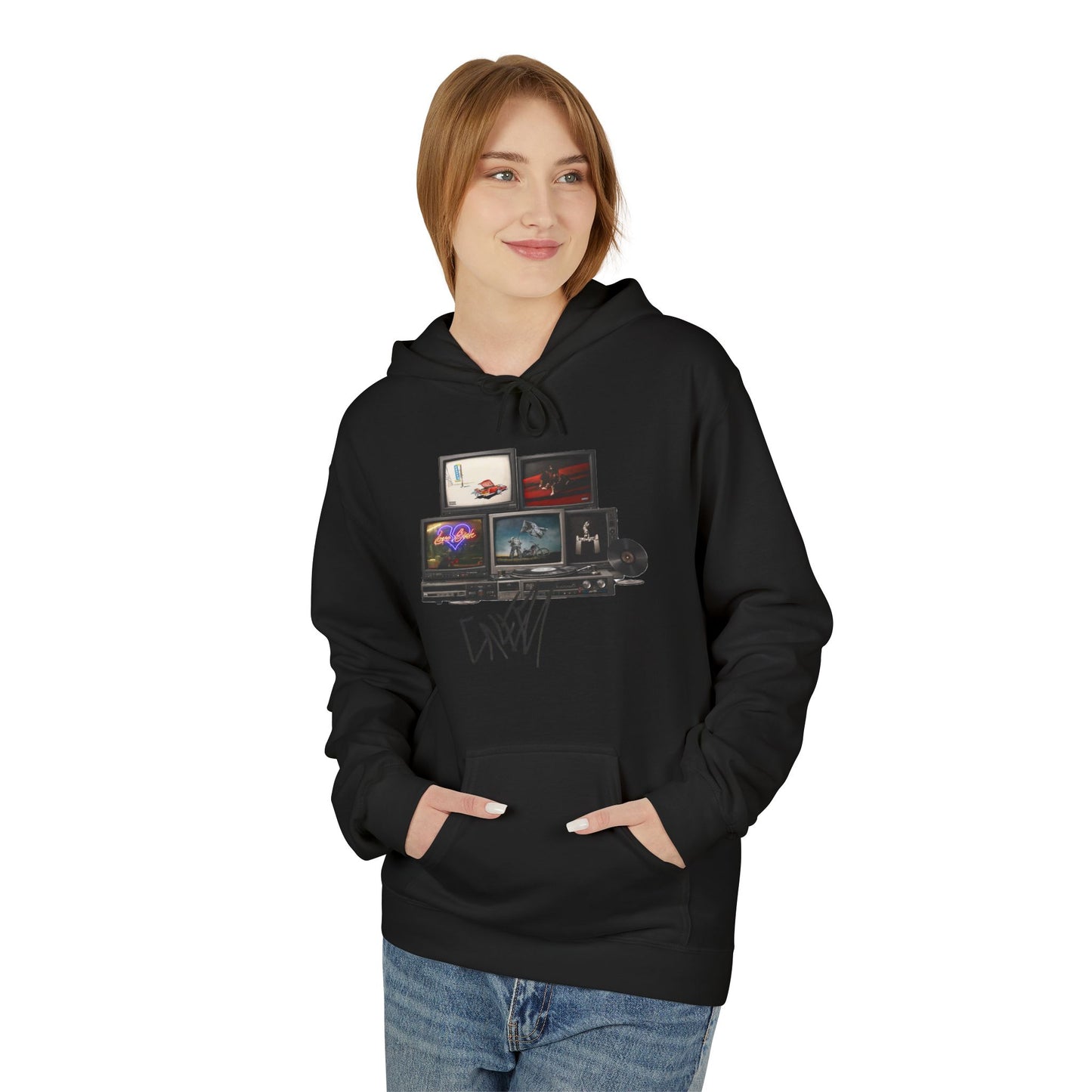 Don Toliver Retro TV Stack Collage Hoodie