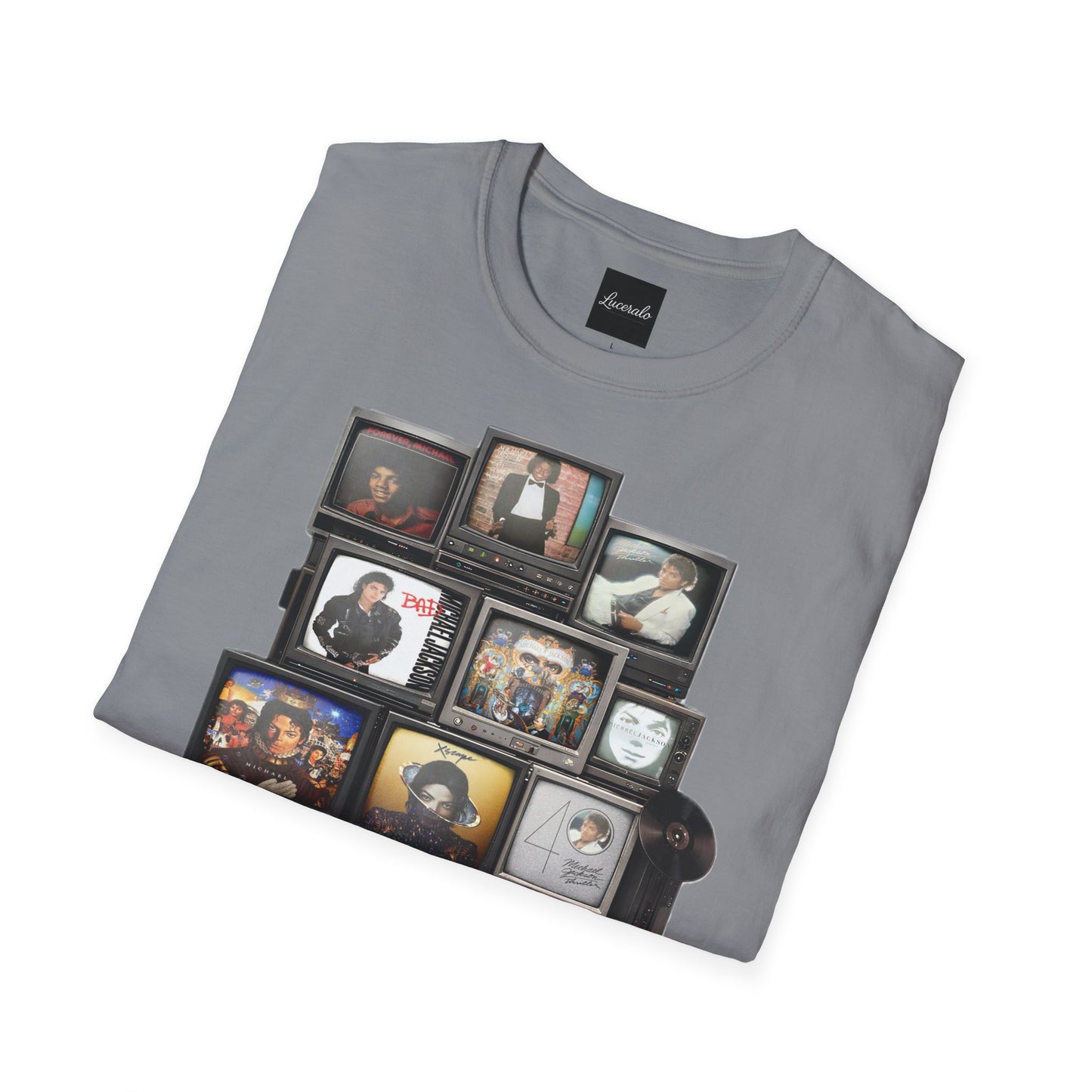 Michael Jackson Retro TV Collage T-Shirt