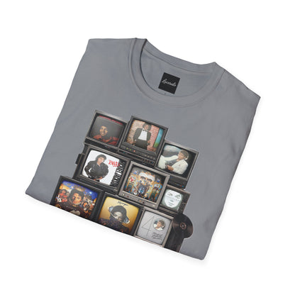 Michael Jackson Retro TV Collage T-Shirt