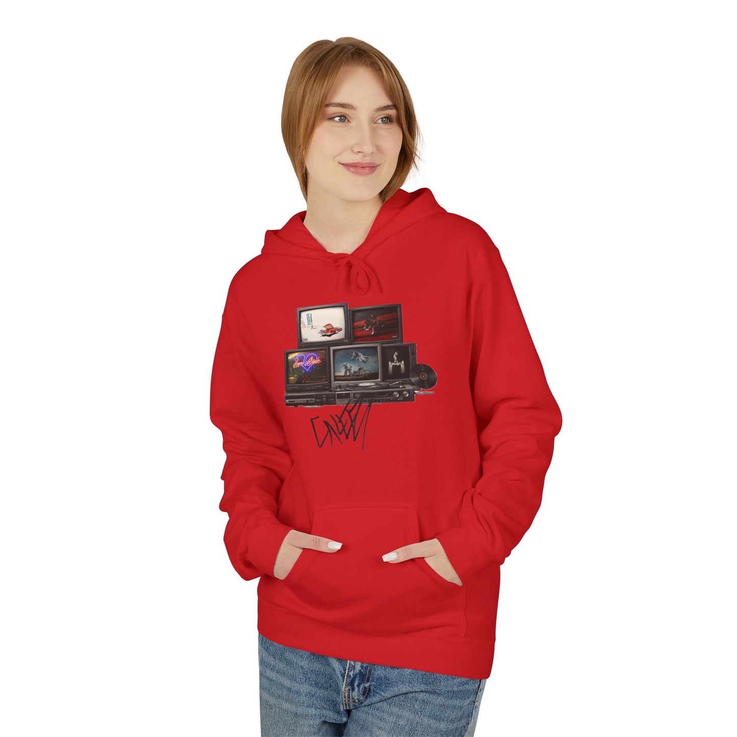 Don Toliver Retro TV Stack Collage Hoodie