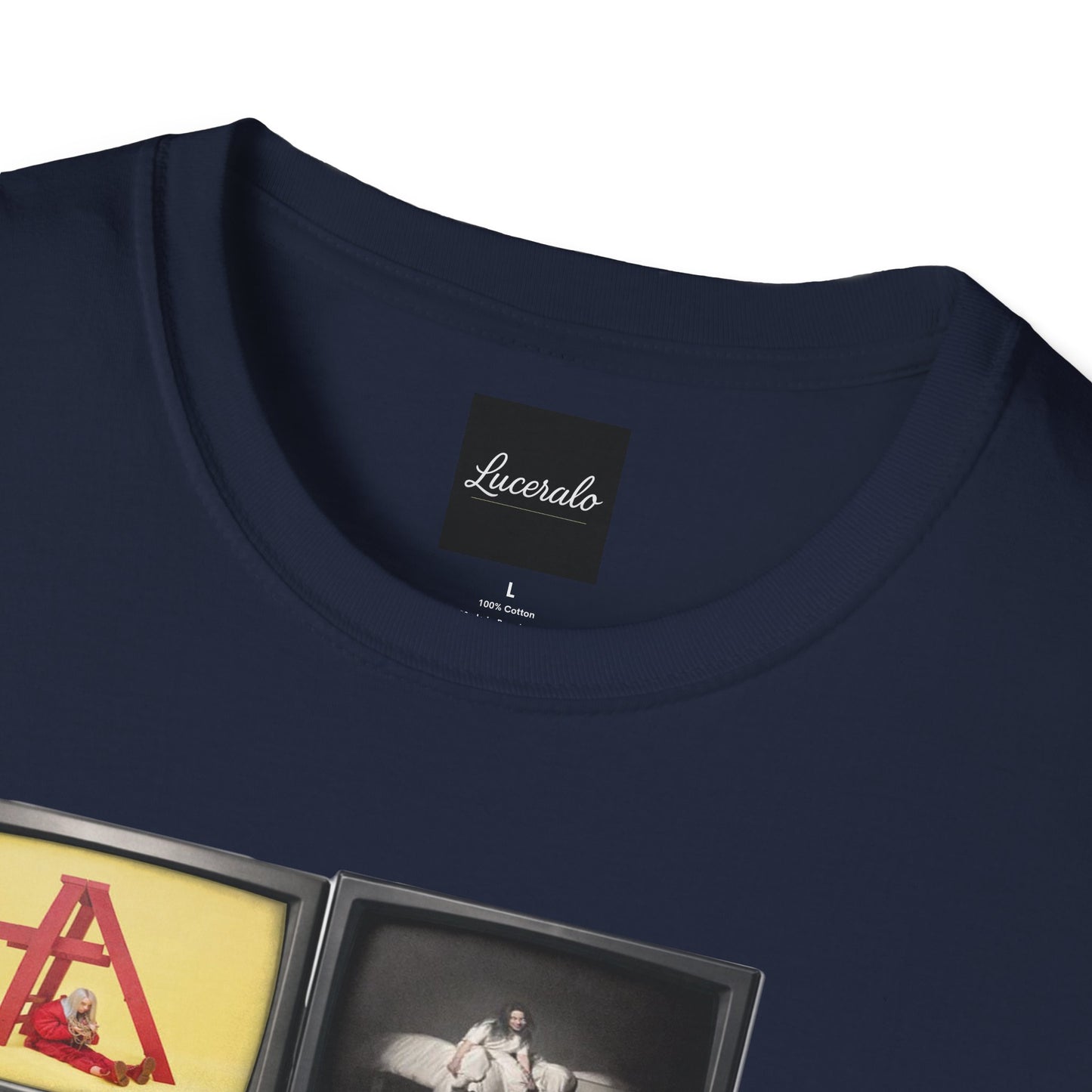 Alt Pop Retro TV Stack Collage T-Shirt