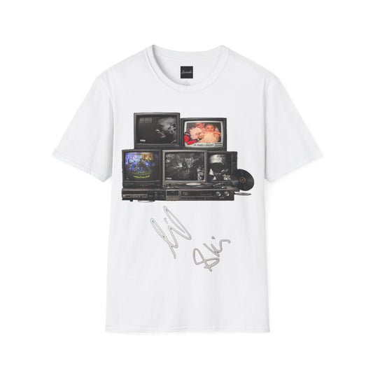 Lil Skies Retro TV Stack Collage T-Shirt