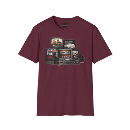 One Direction Retro TV Stack Collage T-Shirt