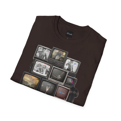 Lil Baby Retro TV Stack Collage T-Shirt