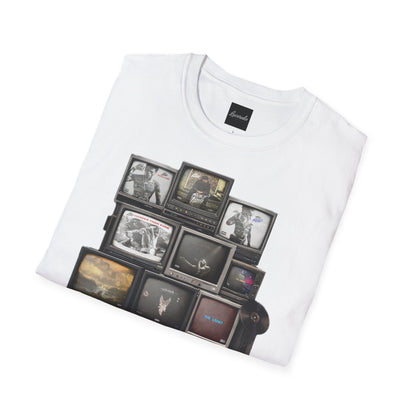 Lil Baby Retro TV Stack Collage T-Shirt