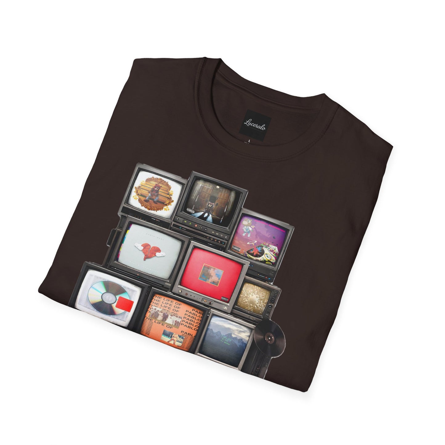 YE Retro TV Stack Collage T-Shirt