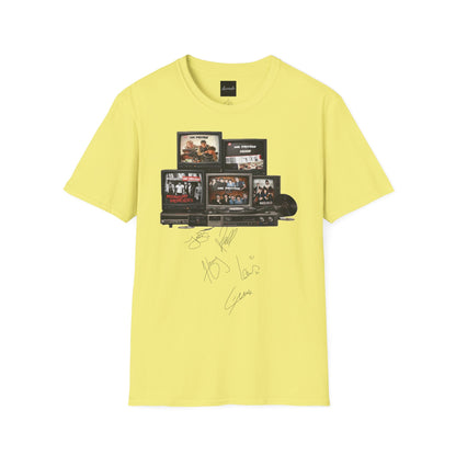 One Direction Retro TV Stack Collage T-Shirt