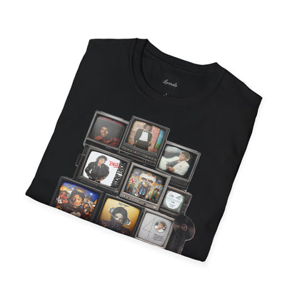 Michael Jackson Retro TV Collage T-Shirt