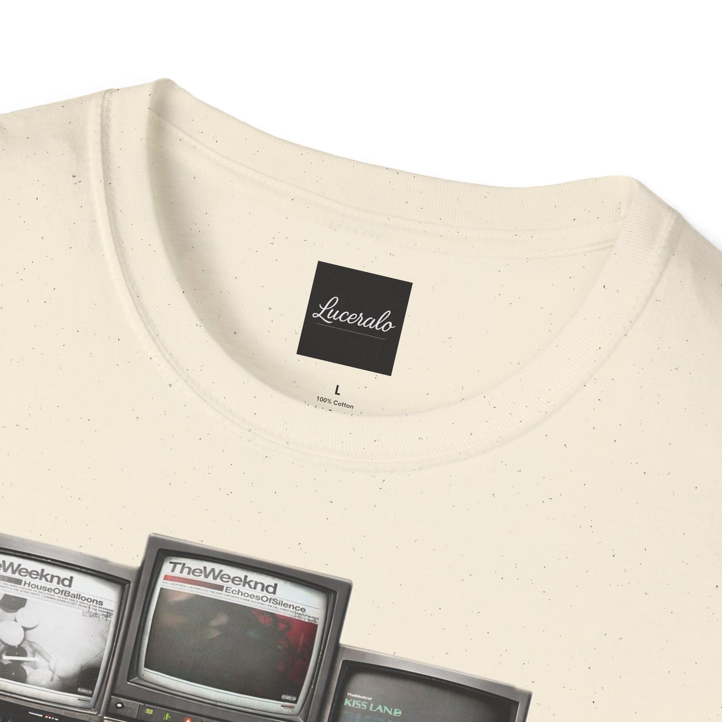 Abel Retro TV Stack Collage T-Shirt