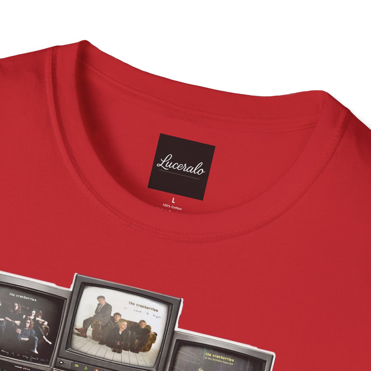 The Cranberries Retro Tv Stack Collage T-Shirt