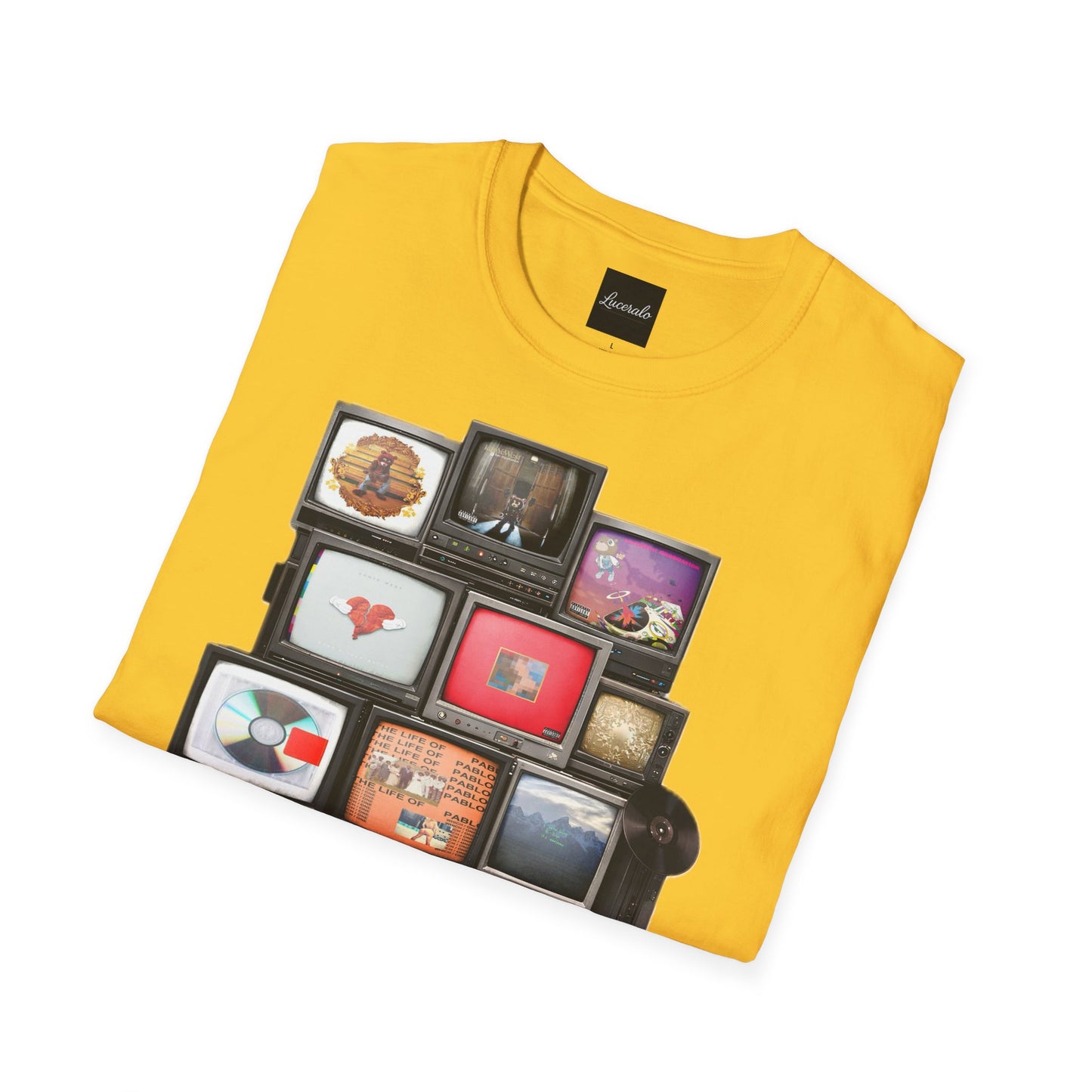 YE Retro TV Stack Collage T-Shirt