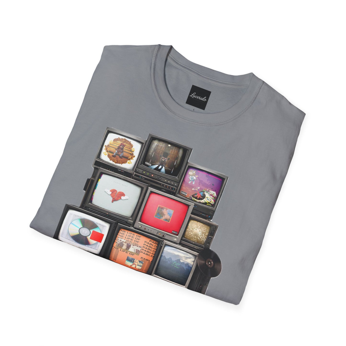 YE Retro TV Stack Collage T-Shirt