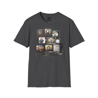 Michael Jackson Retro TV Collage T-Shirt