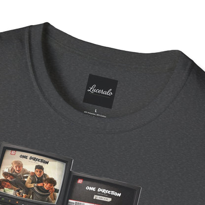 One Direction Retro TV Stack Collage T-Shirt