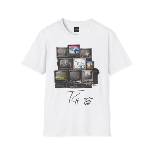 Travis Scott Retro TV Stack Collage T-Shirt