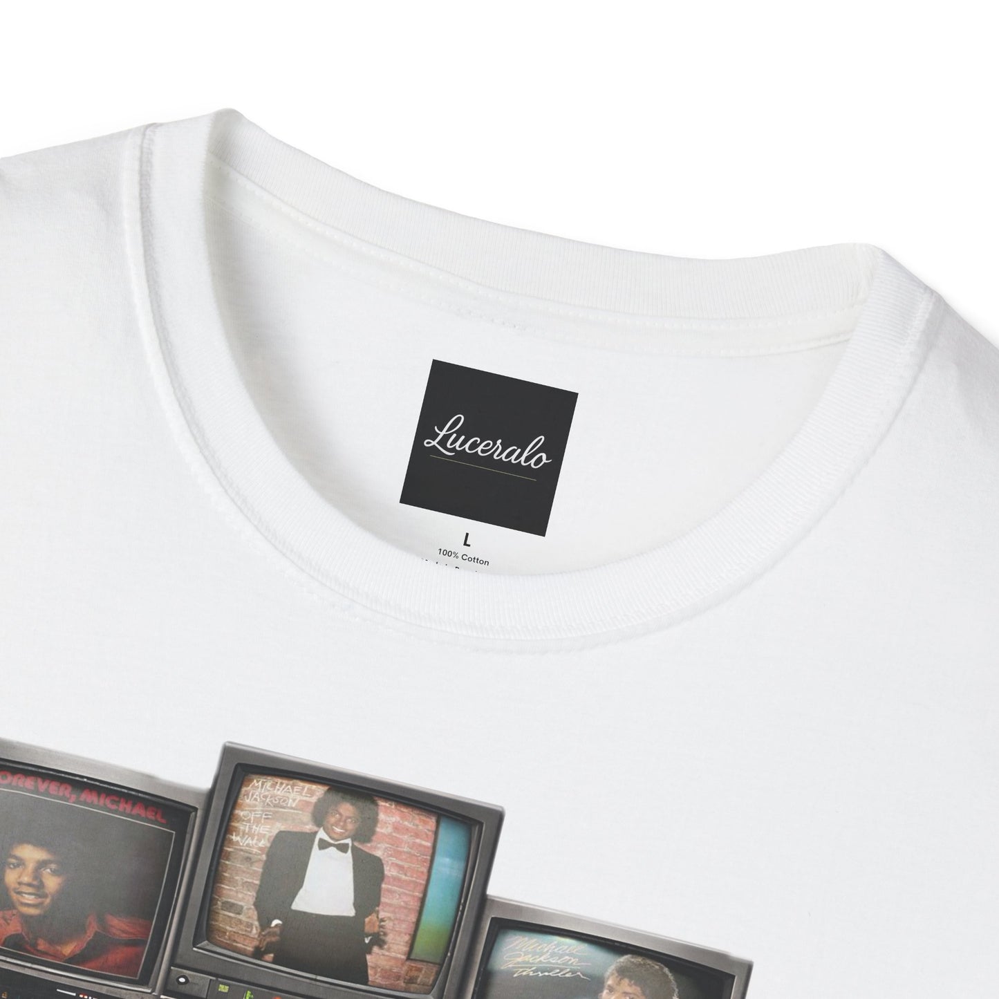 Michael Jackson Retro TV Collage T-Shirt