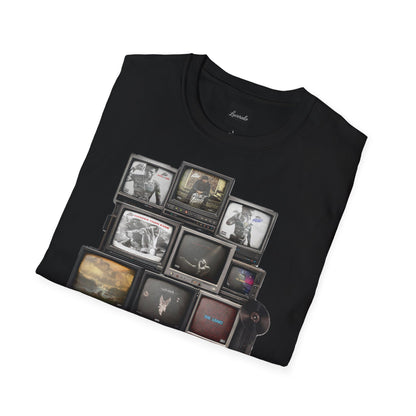 Lil Baby Retro TV Stack Collage T-Shirt