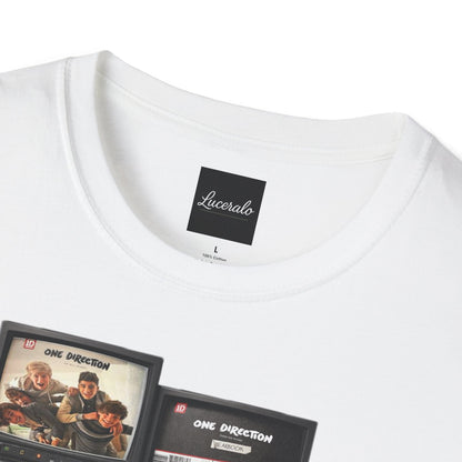 One Direction Retro TV Stack Collage T-Shirt