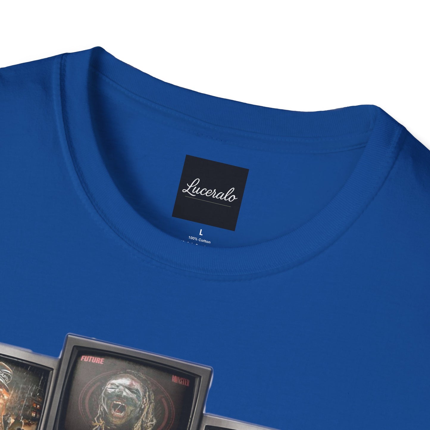 Future Retro TV Stack Collage T-Shirt