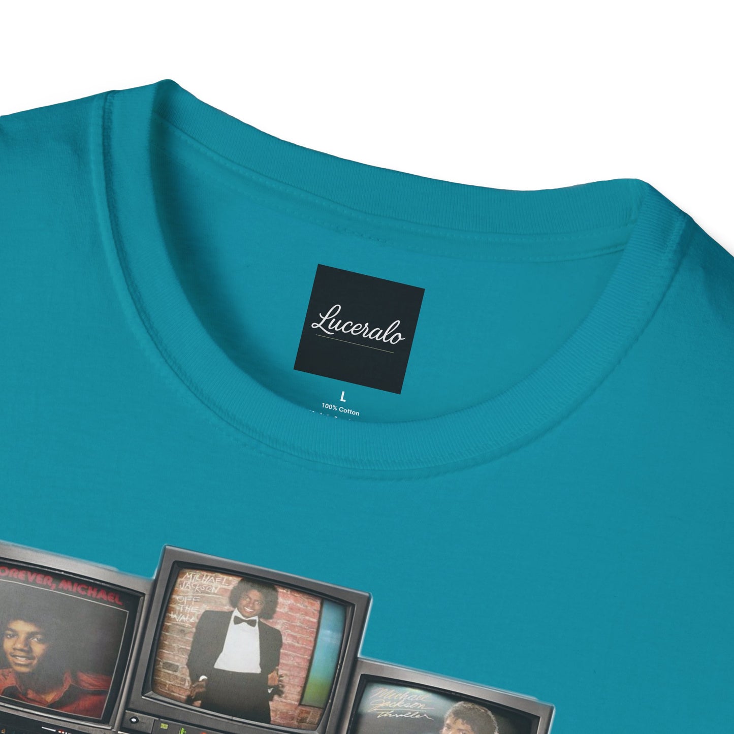 Michael Jackson Retro TV Collage T-Shirt