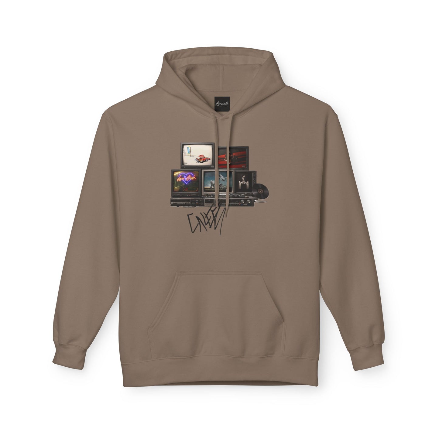 Don Toliver Retro TV Stack Collage Hoodie