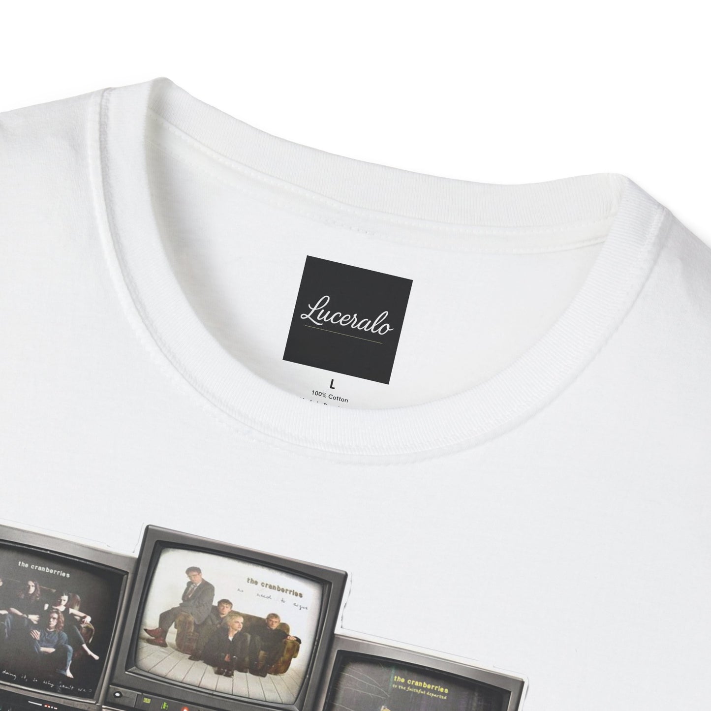 The Cranberries Retro Tv Stack Collage T-Shirt