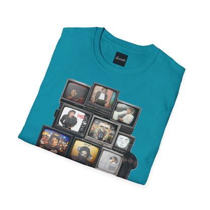 Michael Jackson Retro TV Collage T-Shirt