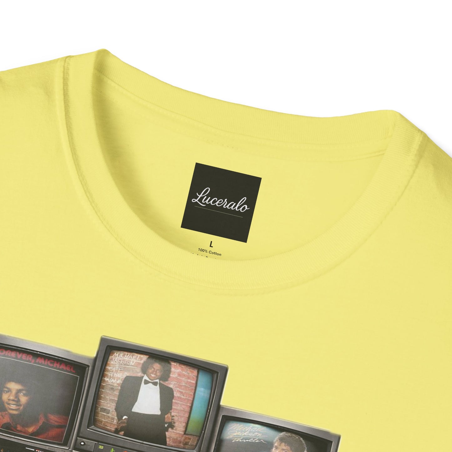 Michael Jackson Retro TV Collage T-Shirt