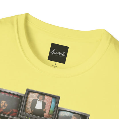 Michael Jackson Retro TV Collage T-Shirt