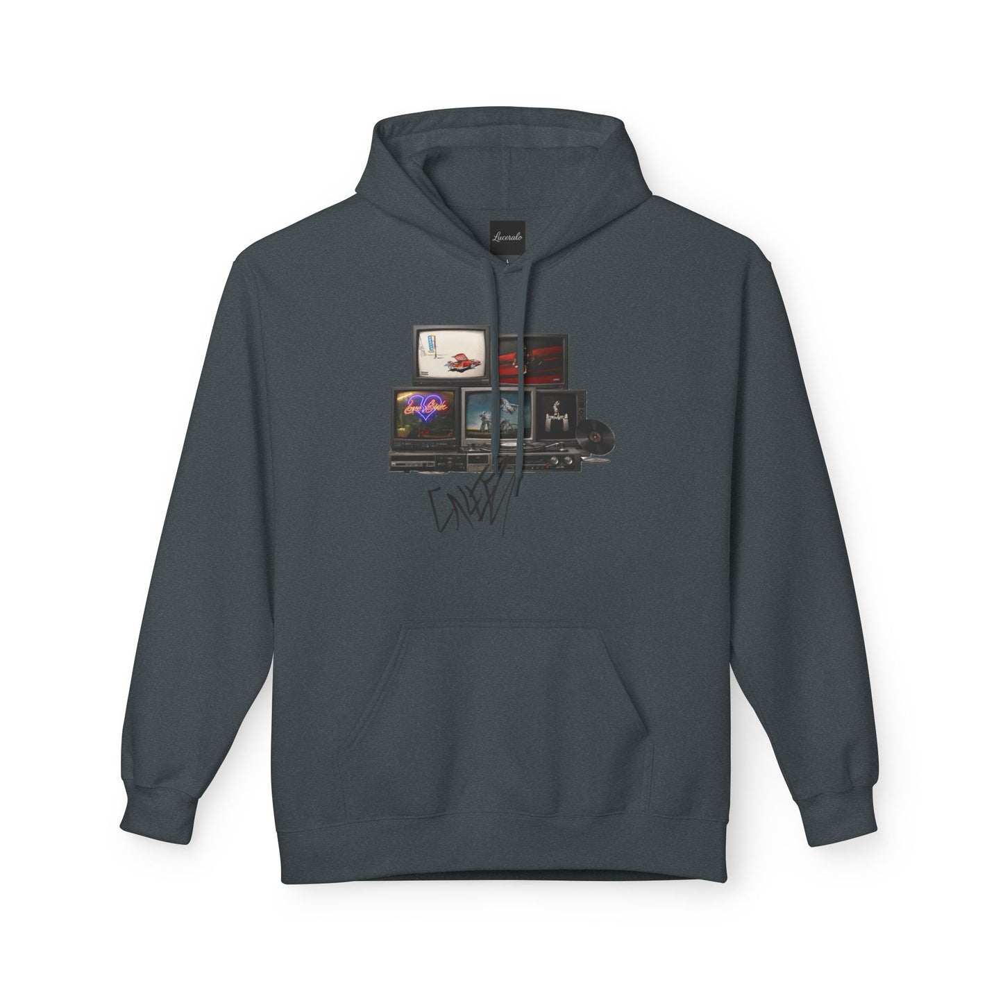 Don Toliver Retro TV Stack Collage Hoodie