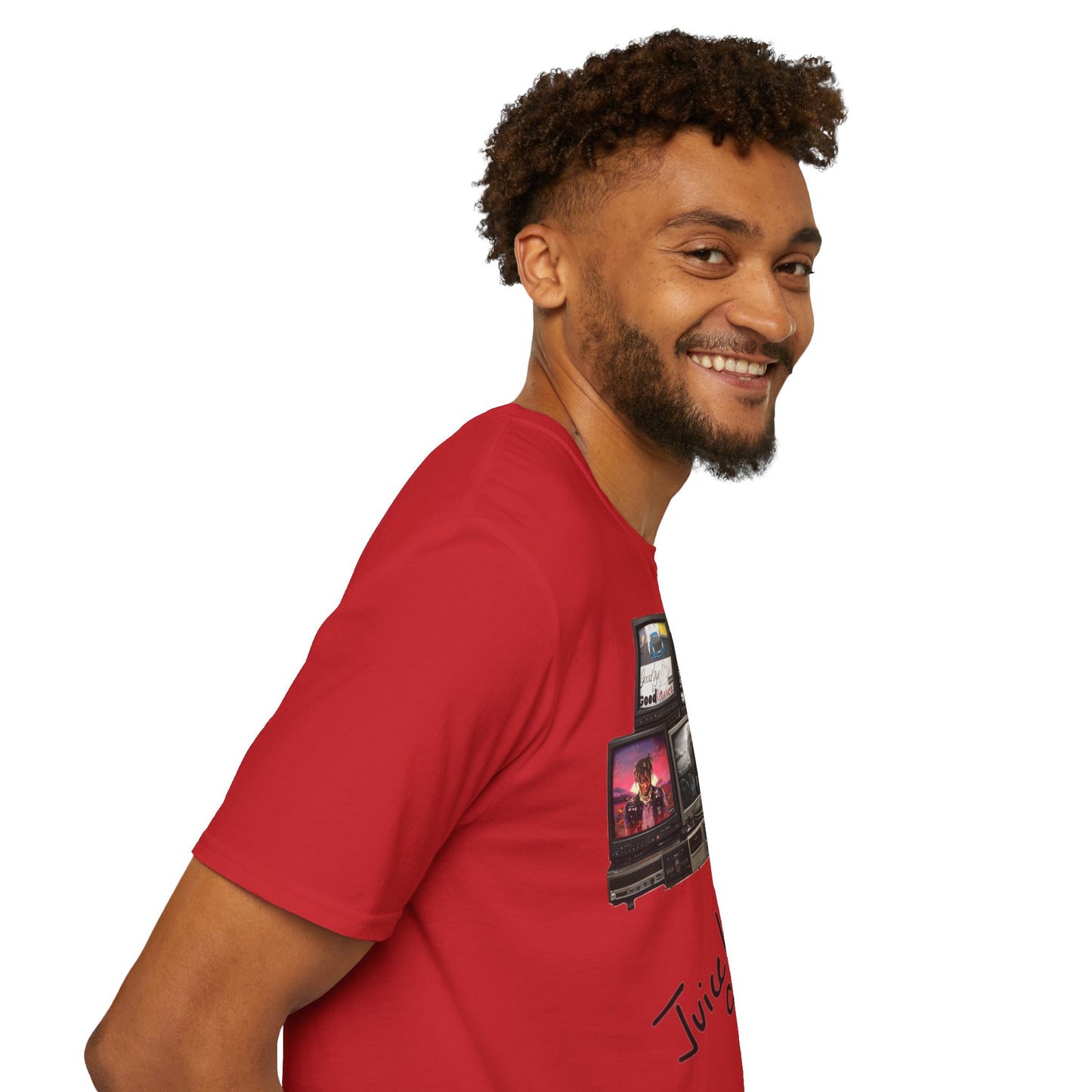 Juice Wrld Retro TV Stack Collage T-Shirt