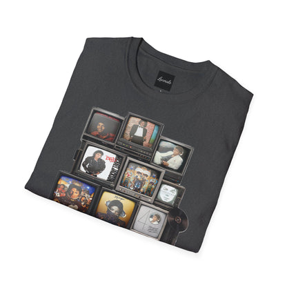 Michael Jackson Retro TV Collage T-Shirt