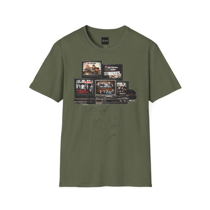 One Direction Retro TV Stack Collage T-Shirt