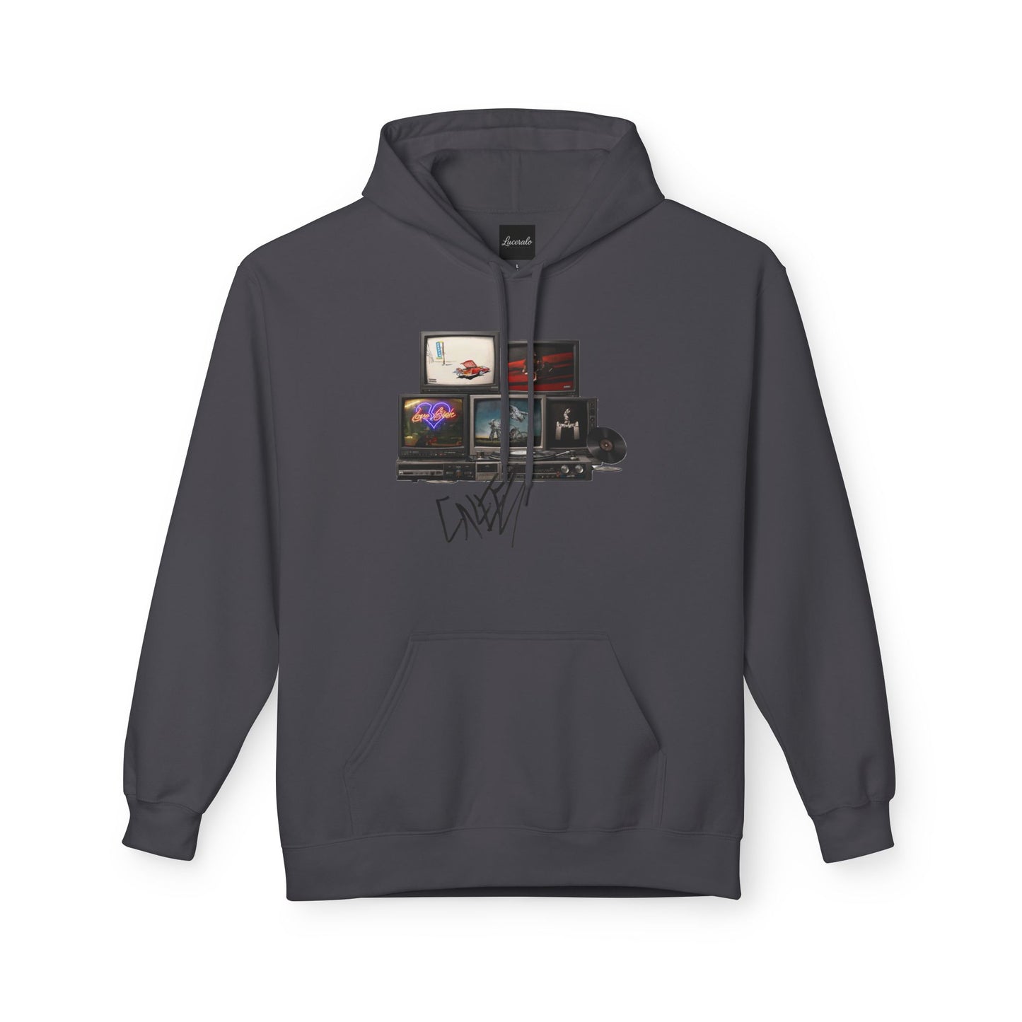 Don Toliver Retro TV Stack Collage Hoodie