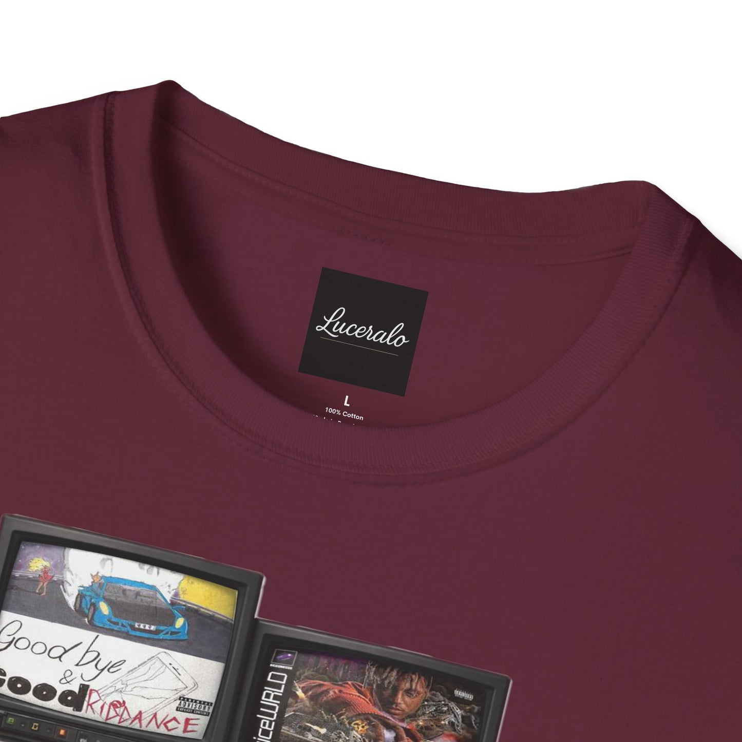 Juice Wrld Retro TV Stack Collage T-Shirt