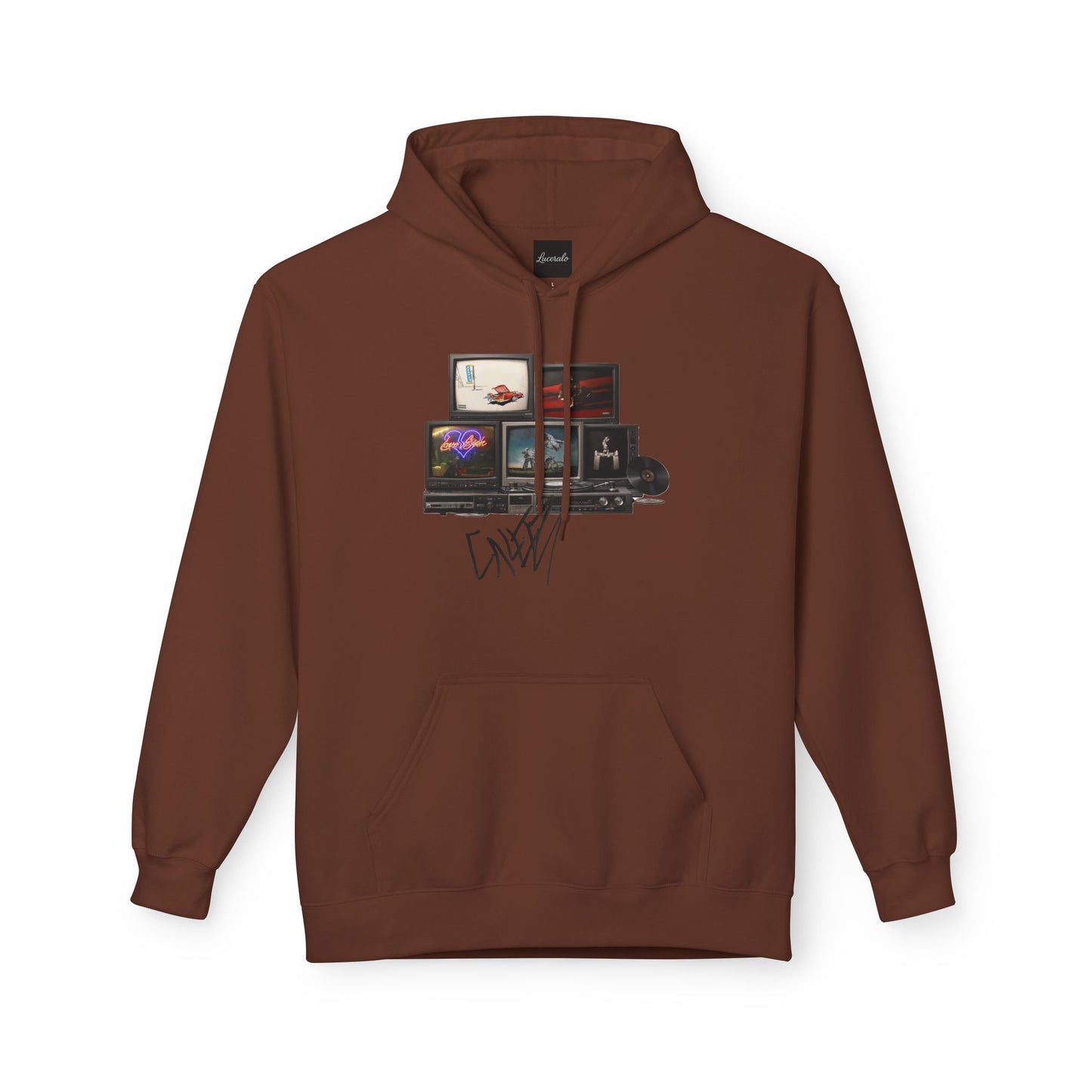 Don Toliver Retro TV Stack Collage Hoodie