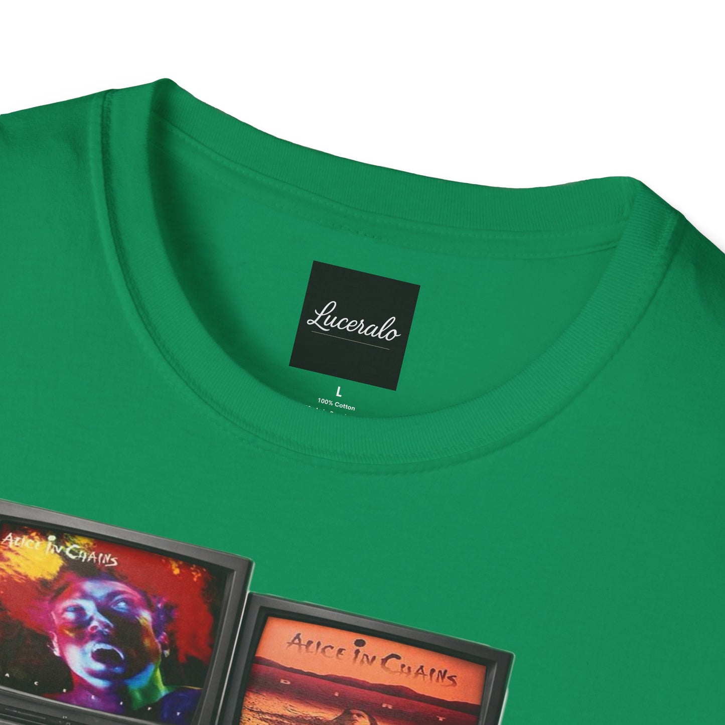 Alice in Chains Retro TV Stack Collage T-Shirt