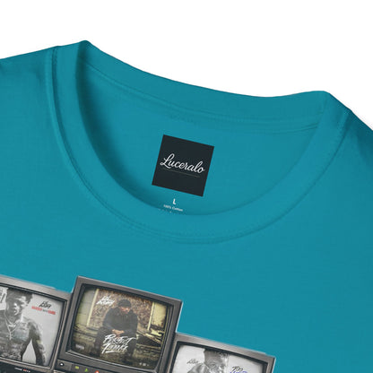 Lil Baby Retro TV Stack Collage T-Shirt